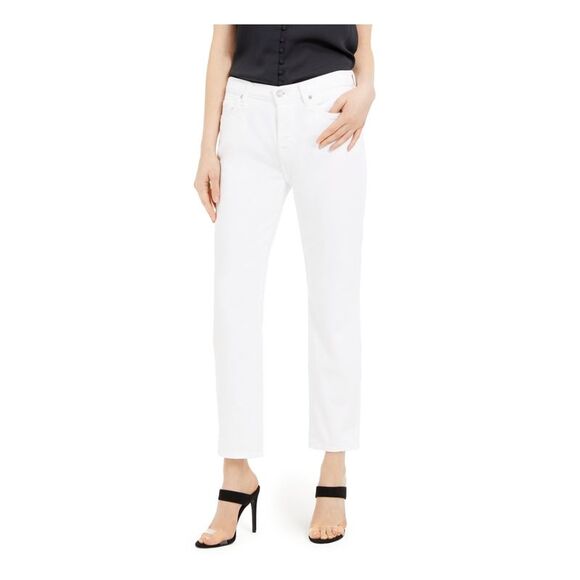 7 FOR ALL MANKIND Denim - NWT 7 FOR ALL MANKIND Womens Boyfriend Jeans White Juniors 30